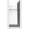 Ekena Millwork Standard Yorktown Architectural Grade PVC Rafter Tail, 4"W X 8"H X 42"L RFTP04X08X42YOR - alternate 2